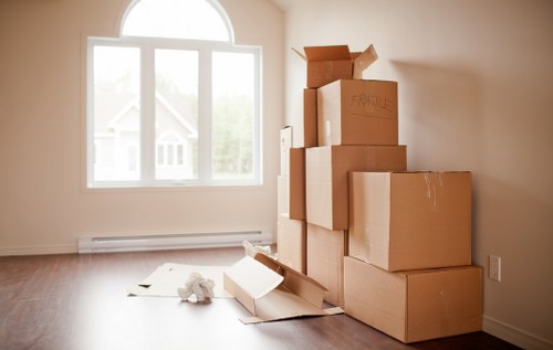 Experienced removal team assisting with a home move