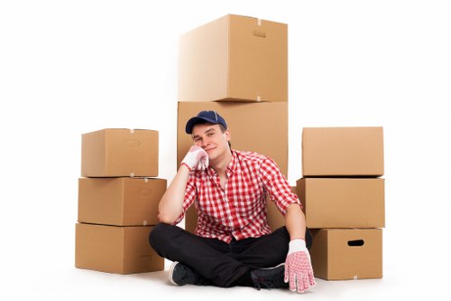 Efficient unpacking and arranging furniture in a new home